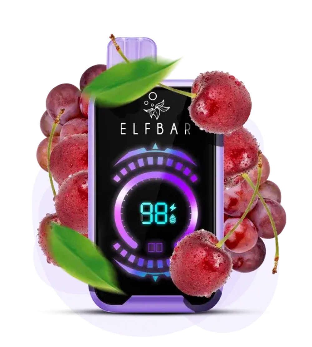 Elf Bar FS18000 - Grape Cherry (5% nic)