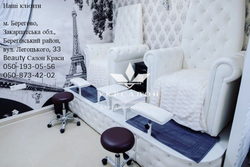 Педикюрное крісло трон ice queen