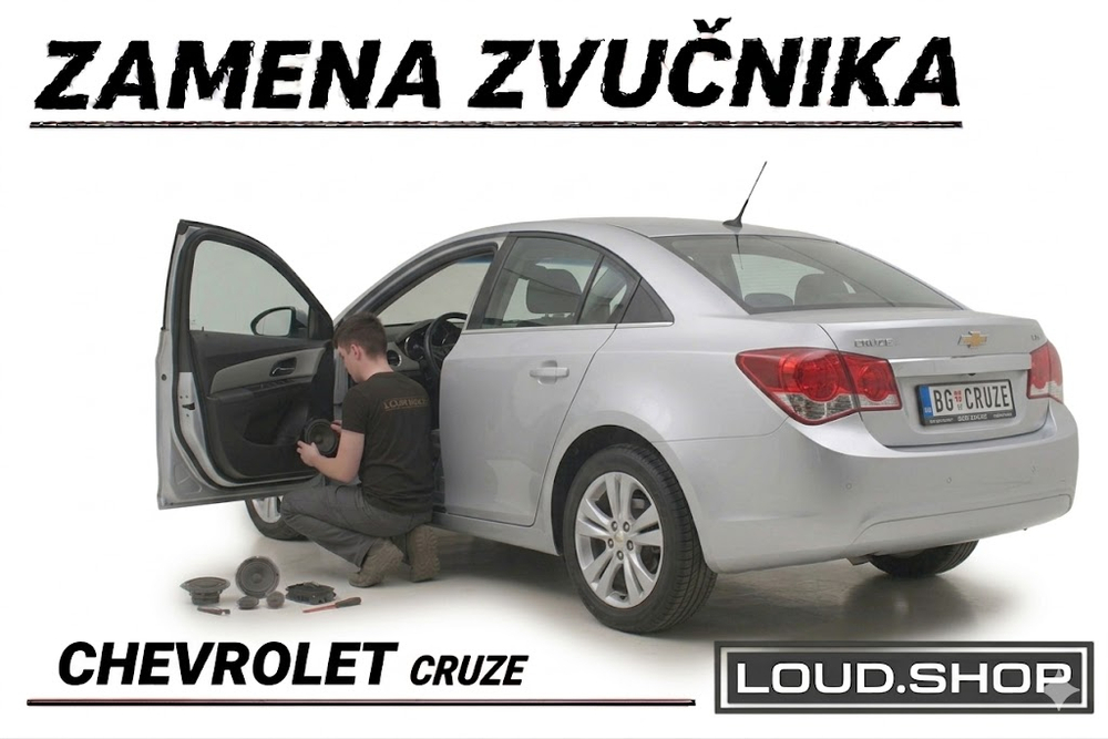 Komplet Zvučnika za Chevrolet Cruze 2009-2012