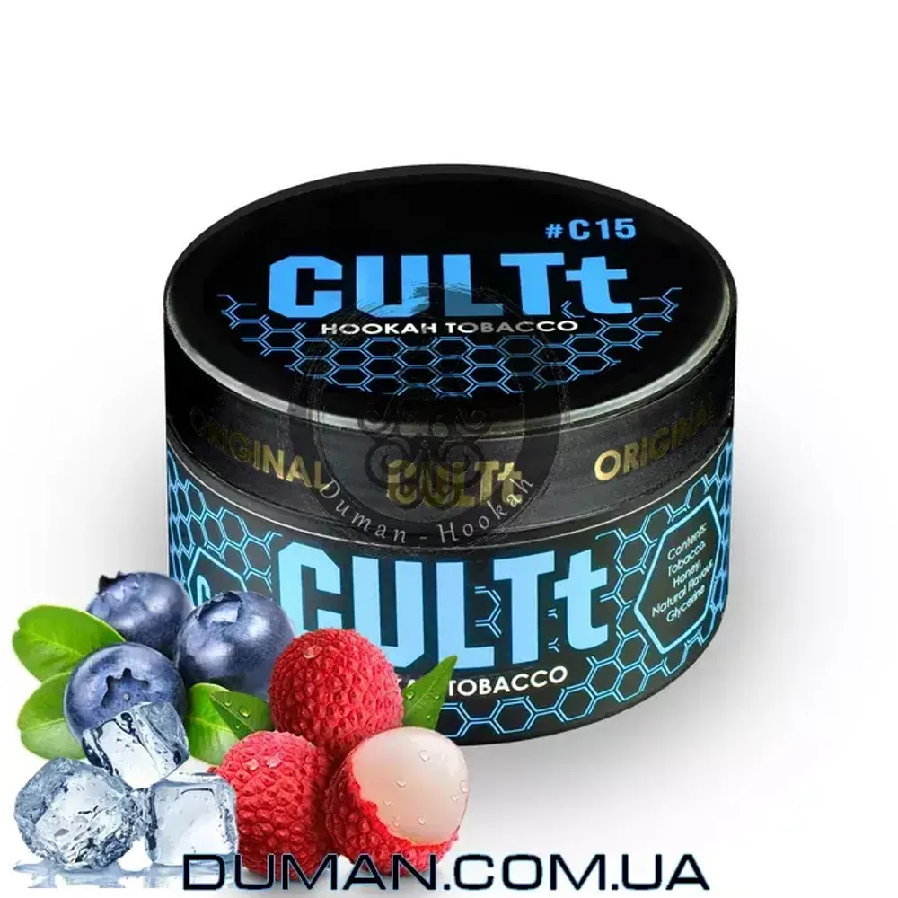 CULTt C15 Blueberry Litchi Ice (Культ Черника Личи Лёд) | На вес 25г