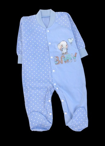 Чоловічок «Принт», інтерлок ТМ "Happy ToT" (74 см)