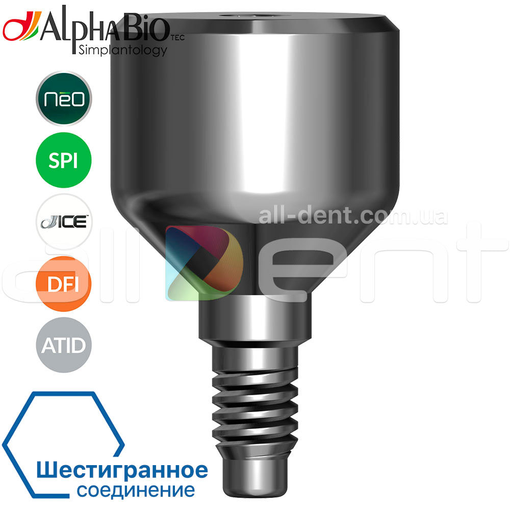 Формирователь десны AlphaBio Шестигранное соединение (IH) 129
