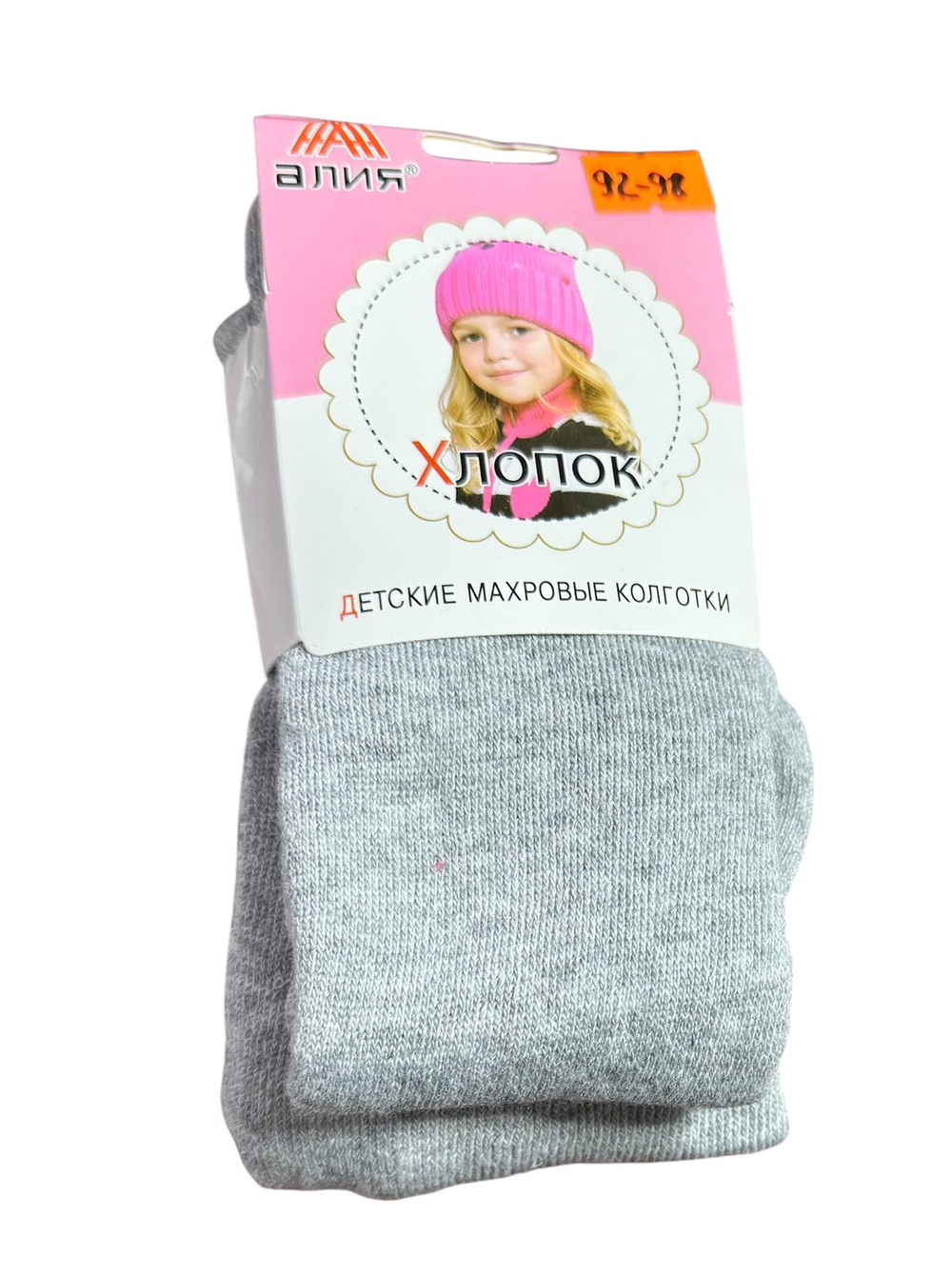 Колготки, "Color", котон на махрі ТМ "Фенна"