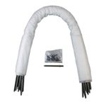 Парник, мини-теплица (длинна-15м, ширина-120см, высота-80см,). Плотность 50г/м2.