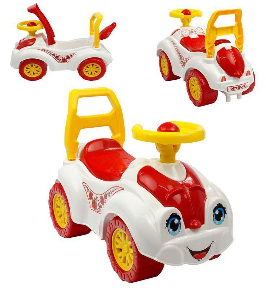 Детская каталка-толокар беби машина 3503  Technok Toys белый