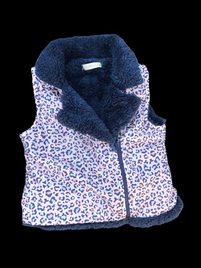 Жилетка "Winter Wonderland", плащівка, набивна махра ТМ "Moonstar"