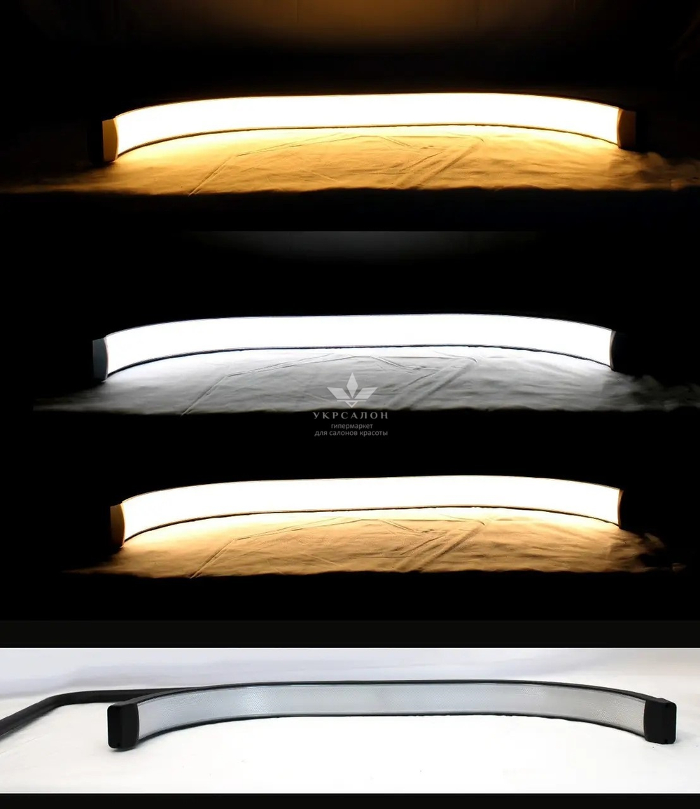 Бестеневая Led лампа для бьюти мастера Smart Moon Light HD-M6X-2, 50 Вт, черная