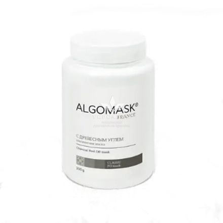 Альгінатна маска з деревним вугіллям Charcoal Peel Off mask Algomask