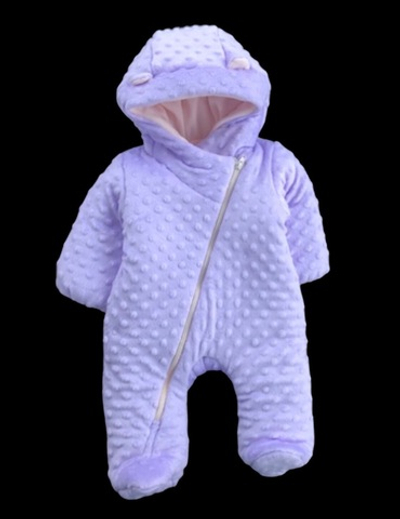 Комбінезон з капюшоном "Насолода", плюш, фліс ТМ "Happy TOT"