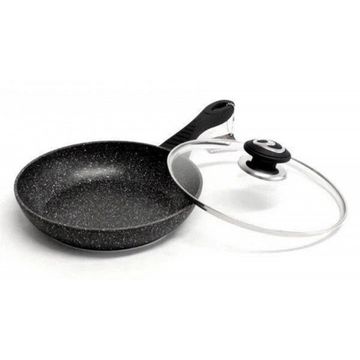 Сковорода з литого алюмінію та мармуровим покриттям Vissner VS 7531-28 marble 28 см (DFL-00589)