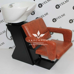 Парикмахерская мойка Flamingo Compact с глубокой керамикой New York