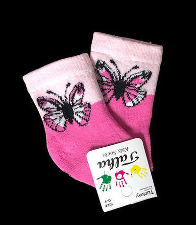 Шкарпетки "Butterfly", махра ТМ "Talha"