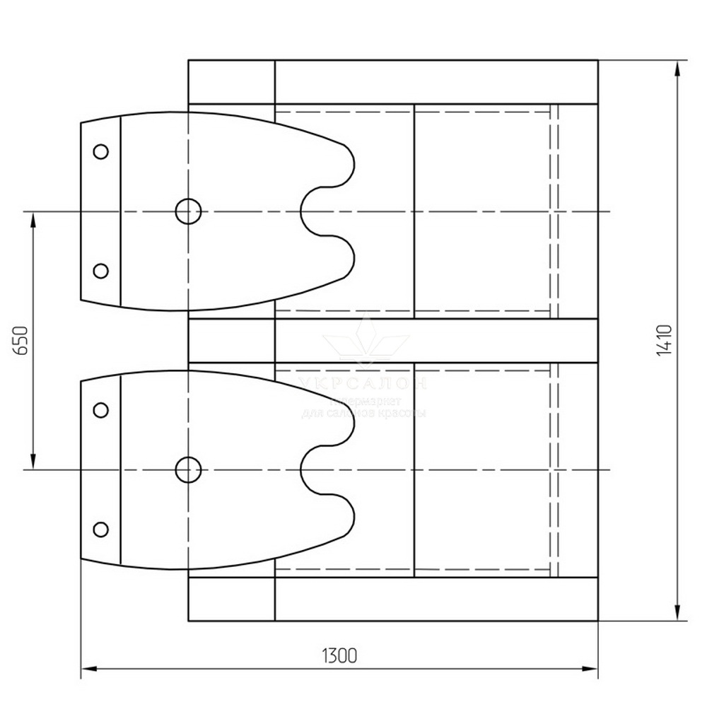 Перукарська мийка 1011-2