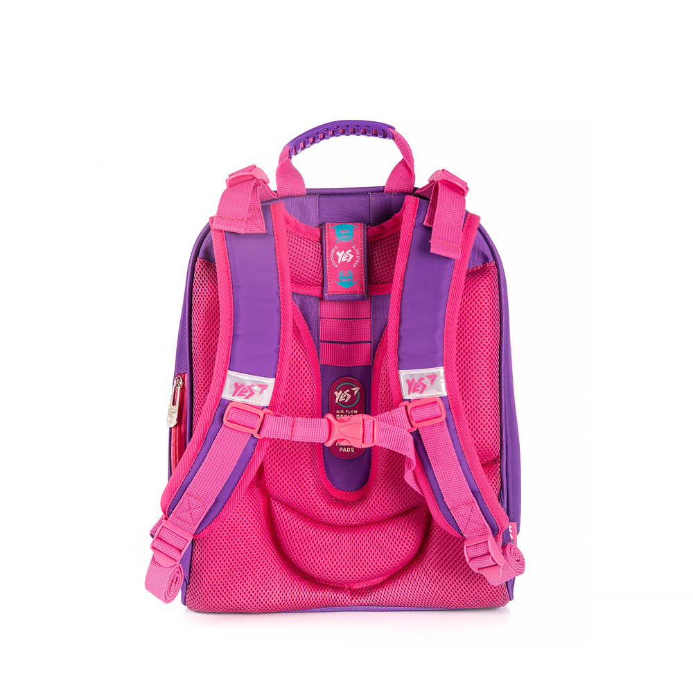 Рюкзак шкільний каркасний YES H -12 Flamingo (арт. 558017)