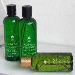 Олія для масажу та прийняття ванни Алоє віра та панданус 100 мл, SPA Ceylon