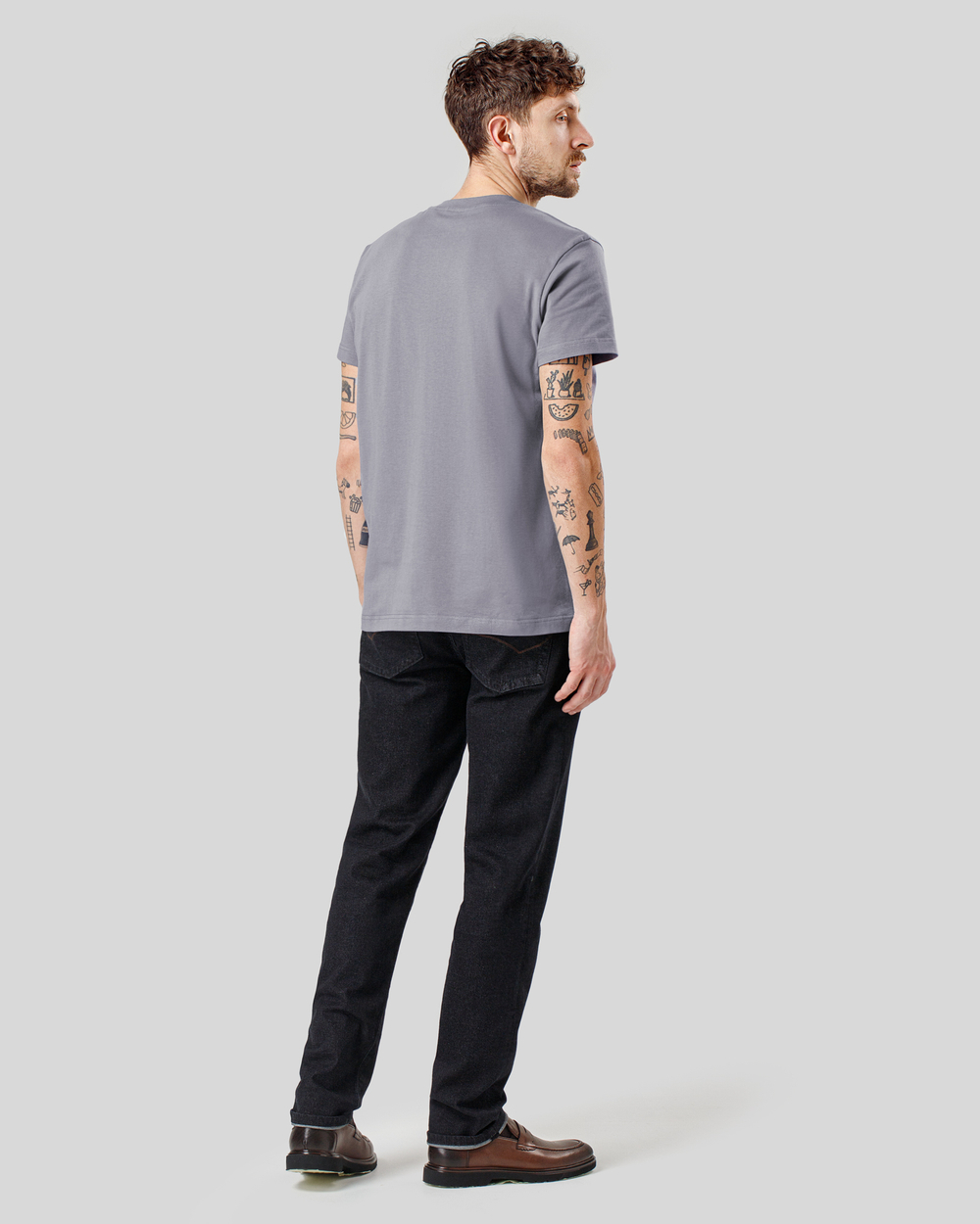 Футболка чоловіча сіра (арт. 7462300504)