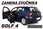 Komplet Zvučnika za Volkswagen Golf 4