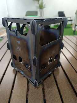 Портативная дровяная печь для пикника