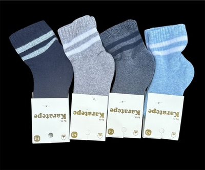 Шкарпетки "Смужка", махра ТМ "Karatepe" (12-24 міс)