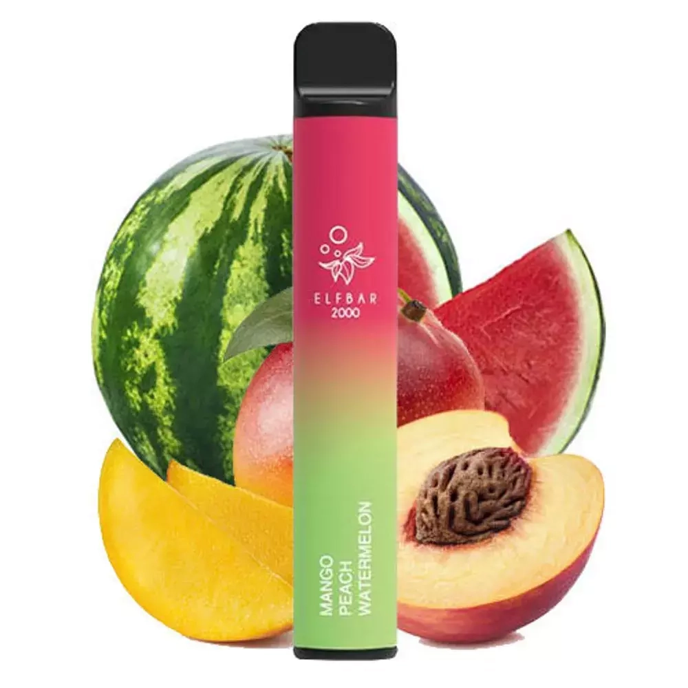 ELF BAR 2000 Mango Peach Watermelon (5% nic)
