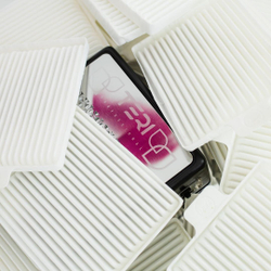 Комплект універсальних 5 штук HEPA фільтрів для витяжок Teri