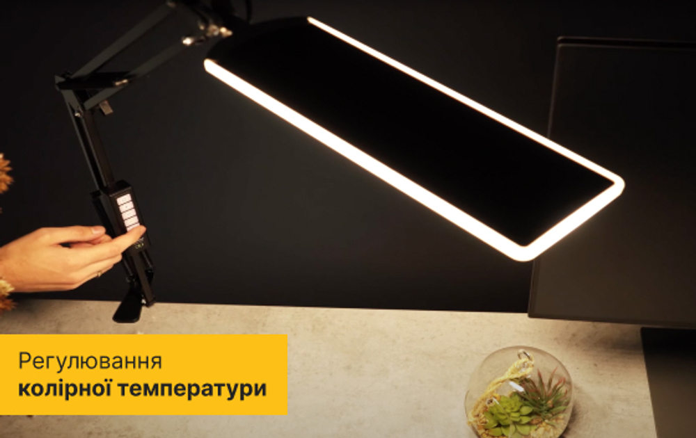 Настольная светодиодная сенсорная LED лампа c функцией работы от повербанка и регулировкой света X-LED-30 SB черная