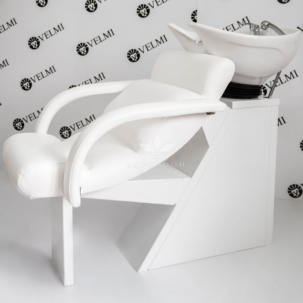 Парикмахерская мойка Shelley One White