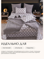 Комплект постельного белья Сатин Velouria Luxe с Одеялом VL011