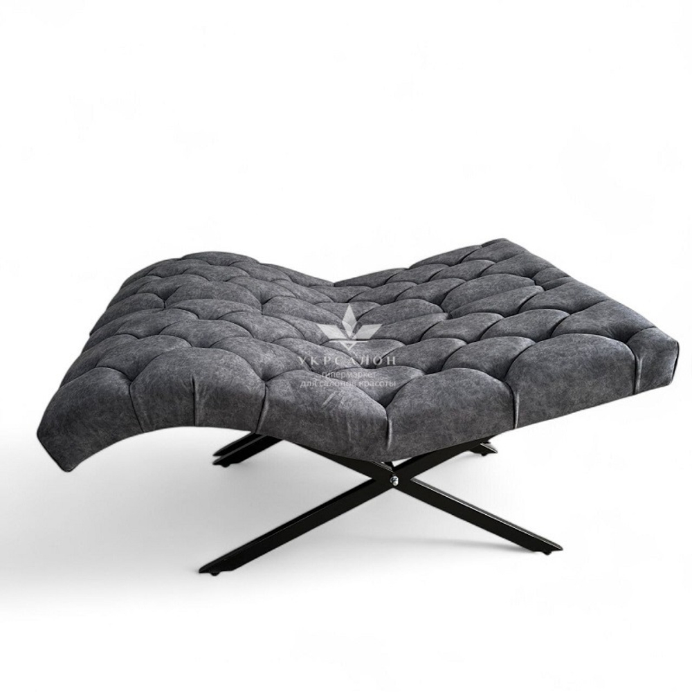 Анатомическая кушетка Mark 555-08 с пуговицами для лашмейкеров и бровистов