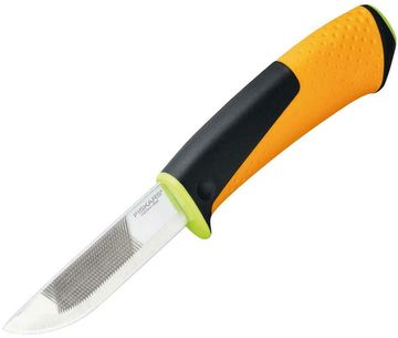 Ніж для важких робіт Fiskars з точилом (1023619/156018)