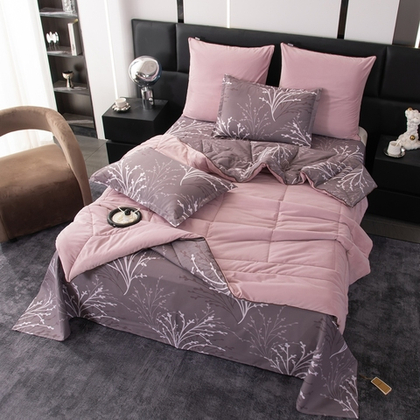 Комплект постельного белья Сатин Velouria Luxe с Одеялом VL006