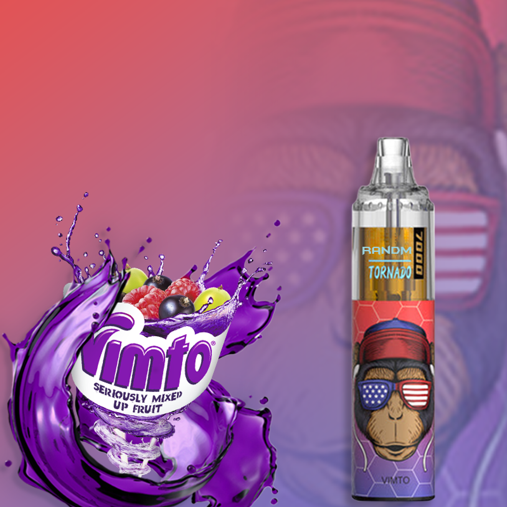RandM Tornado 7000 2% Vimto