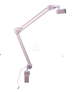 Настільна світлодіодна лампа безтіньова на струбціні Global Fashion (9501), 30 Вт, біла