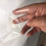 Пленка тепличная (белая), 170мкм, 3м/50м. Прозрачная (парниковая, полиэтиленовая)