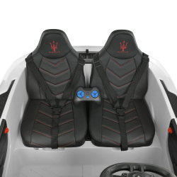 Детский двухместный электромобиль суперкар Maserati MC20 4WD M 4993EBLR