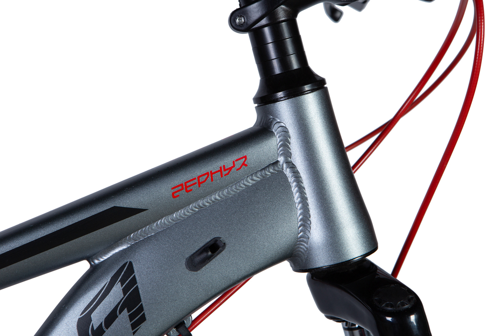 Велосипед горный алюминиевый 26 дюймов Formula Zephyr 3.0 DD 2024, рама 14"