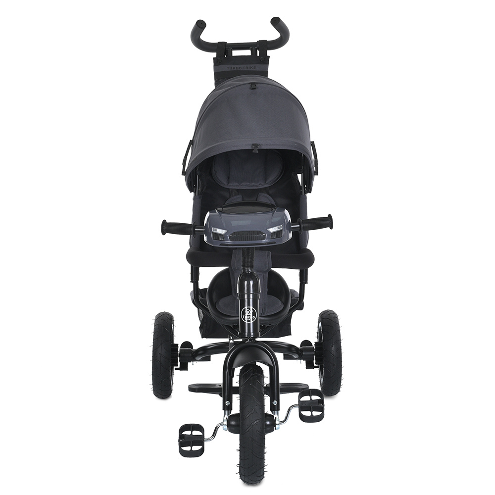 Дитячий триколісний велосипед Turbo Trike MT 1006 гумові колеса