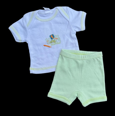 Костюм 2в1: футболка, шорти "Summer", кулір "V-Tex" (56 см)