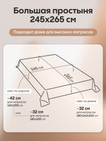 Комплект постельного белья Однотонный Сатин Элитный OCE015