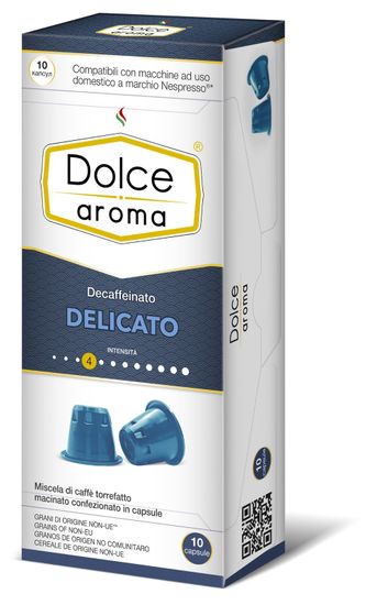 Кава в капсулах Nespresso Dolce Aroma Delicato 10шт