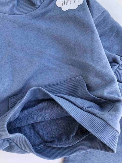 Костюм 2в1: світшот, штани, двунитка петля "George" (56-62 см)