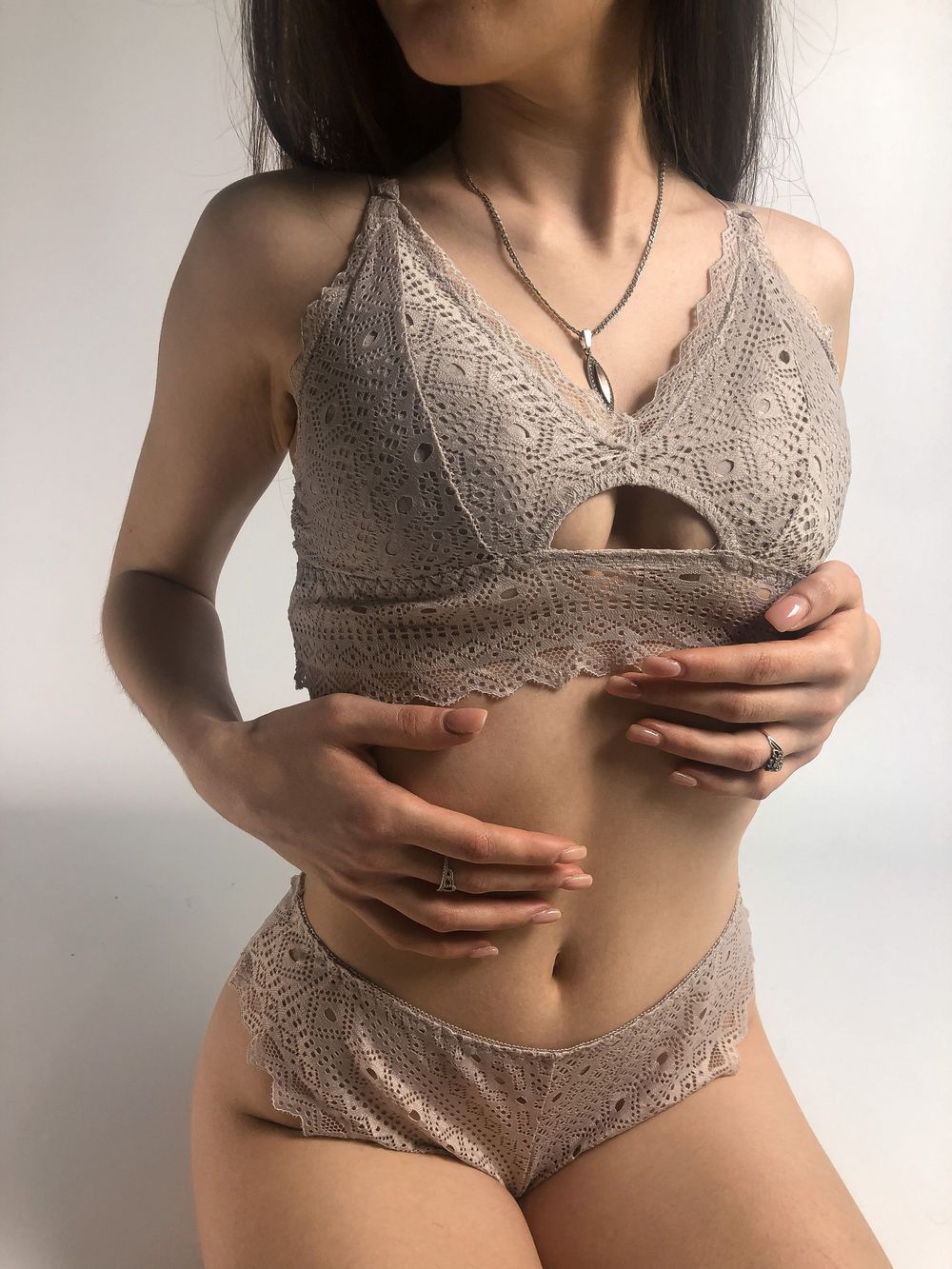 Кружевной комплект