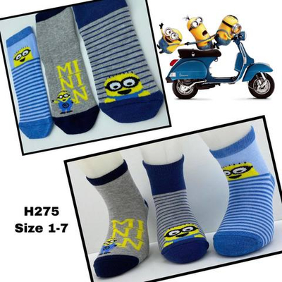 Шкарпетки "Minion", бавовна ТМ "Belino"