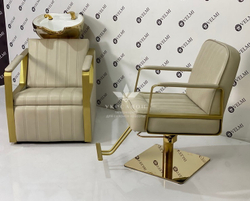 Комплект меблів для салону Bronx Gold з підніжкою