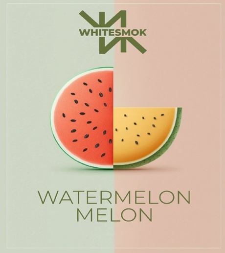 Тютюн White Smok Watermelon Melon (Вайт Смок Кавун Диня) 50г