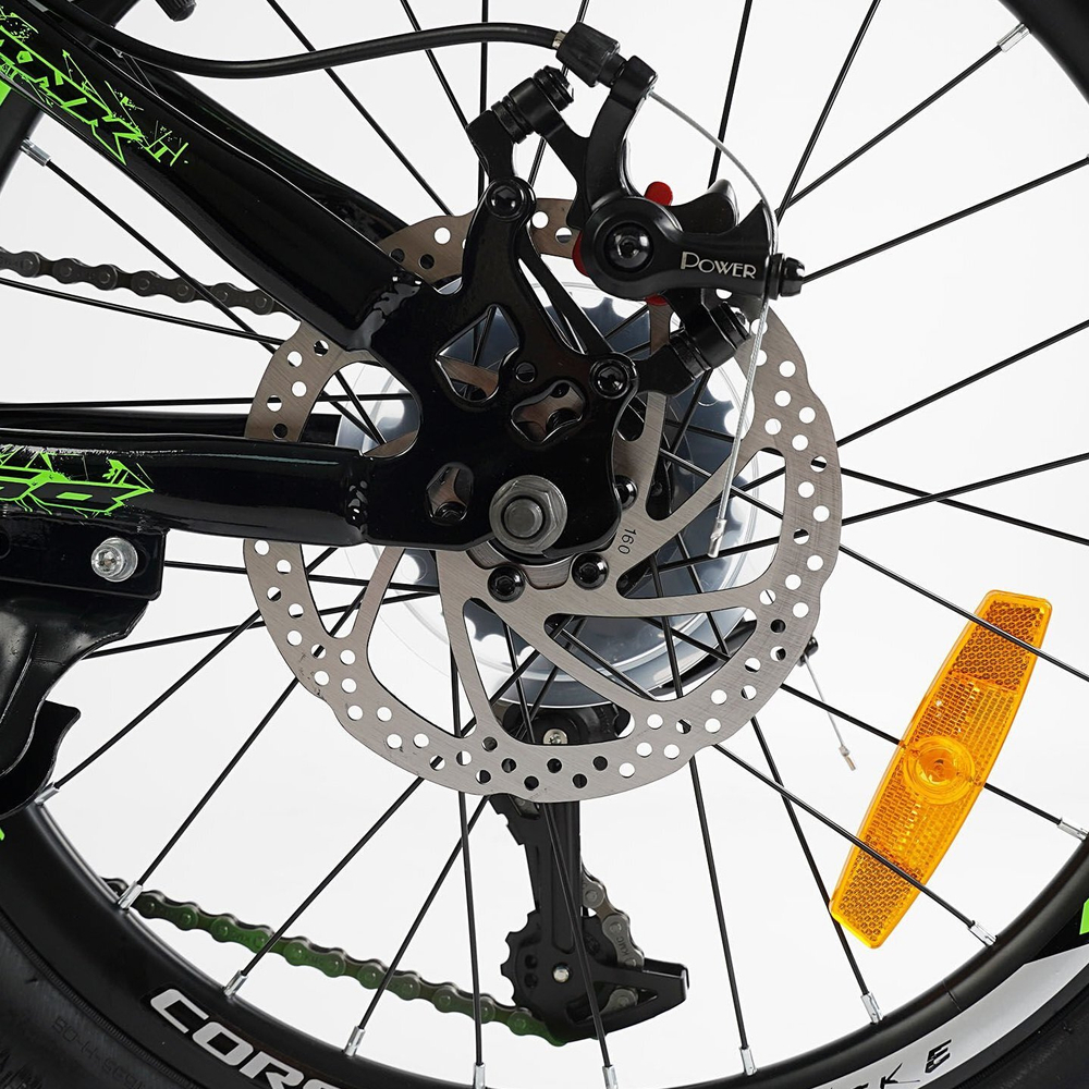 Детский спортивный велосипед 20 дюймов Corso Crank