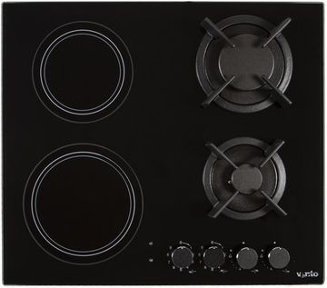 Варильна поверхня комбінована VENTOLUX HG622 B9G RCS (BK)