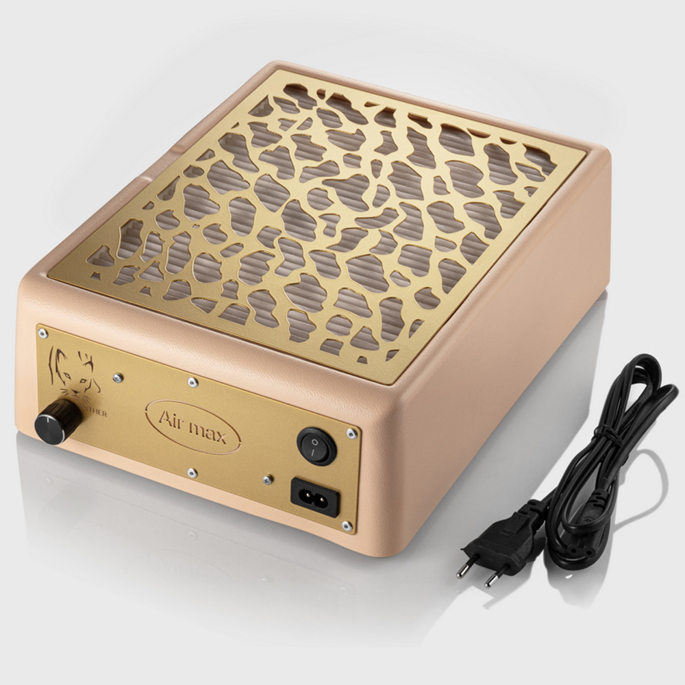 Настольная вытяжка с фильтром Air Max Panther бежевая gold