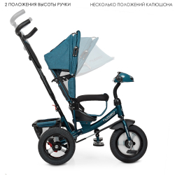 Детский трехколесный велосипед Turbo Trike M 3115HA Лен