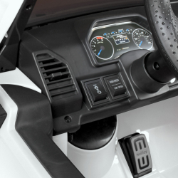 Дитячий двомісний електромобіль джип Ford M 4790EBLR(24V)